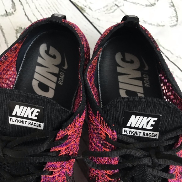 Nike Flyknit Racer Açaí Berry Running Men’s 10 - Picture 6 of 8